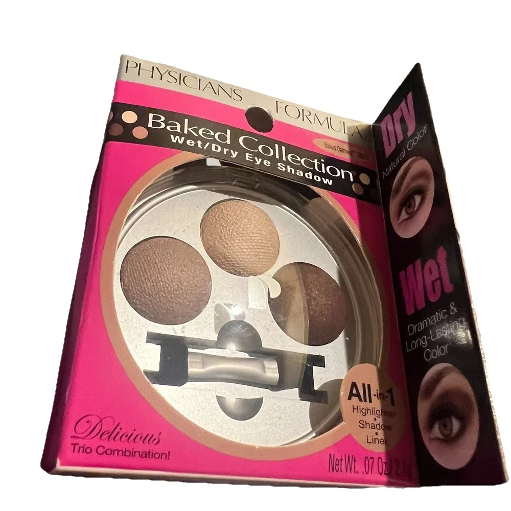 Physicians Formula Baked Collection Wet Dry Eye Shadow 3829 Baked Oatmeal .07 oz